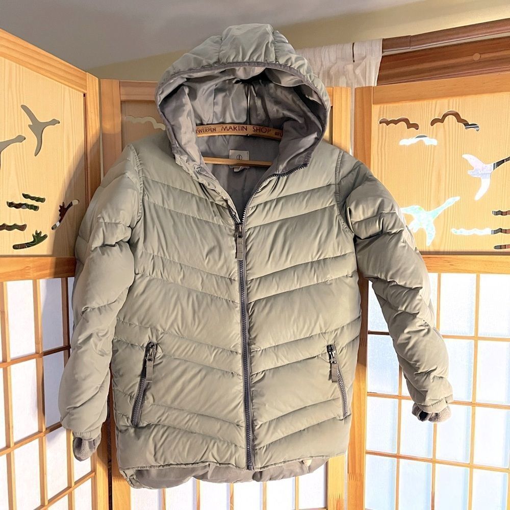 - Lands’ End Kids winter puffer jacket coat